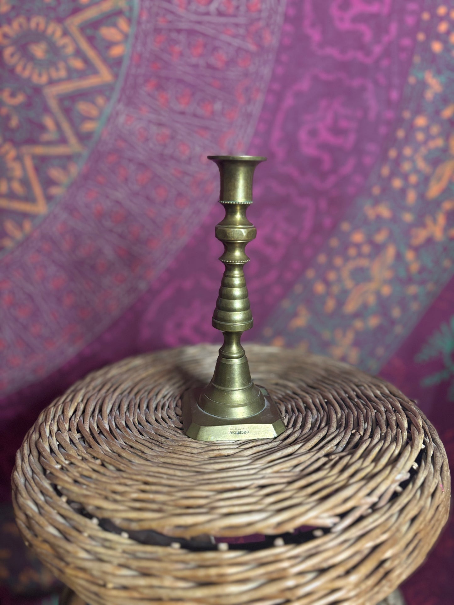 Vintage brass Candle holder